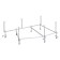 The frame for the asymmetric bath Santek "Mallorca" XL 160x95 cm, left and right