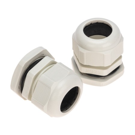 Cable input PG-29 (18-25mm) gray, kit (2 pcs/union) rexant