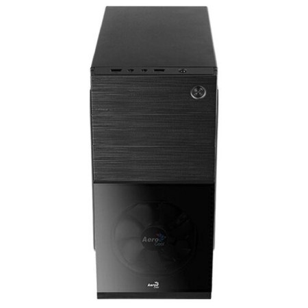 Aerocool CS-105 case, without BP, MATX, Mini-Tower, Black-3