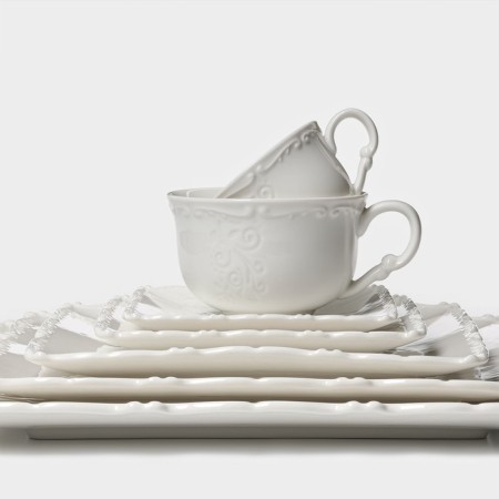 Porcelain bowl Magistro Kingdom, 1.8 l, 23 × 22.5 × 8 cm-7