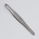 Pinzet begged, narrow, 9 cm, in case, color mix