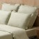 Fergy pillowcase set, size 50x70 cm, olive color, 2 pcs