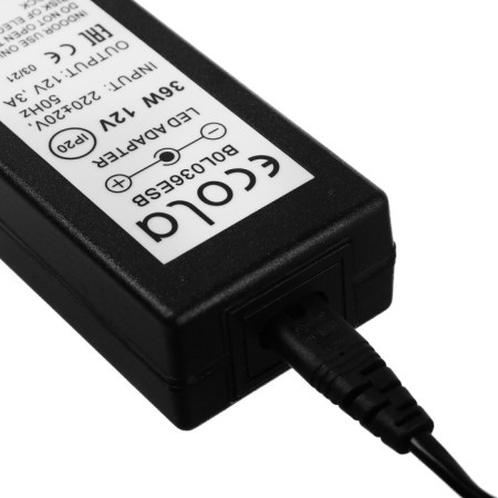 ECOLA power supply for 12 V LED tape, 36 W, IP20-1