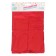Festive curtain, 100 × 200 cm, red color