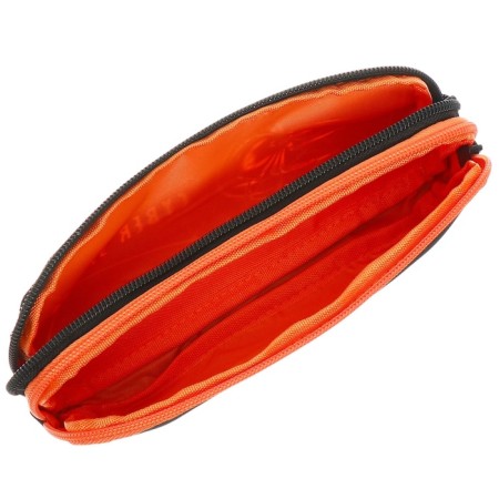 Penal soft, 2 compartments, volumetric, 90 x 220 x 40 mm, stavia "spider" black 86234-3