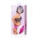 Triple vibroostimulator Jos Spanky, silicone, pink color, 21 cm