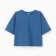 T-shirt shortened female Minaku Oversize Fit: Color Electro, Rr. 46
