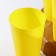 Set of glasses, 3 pcs, 400 ml, yellow color
