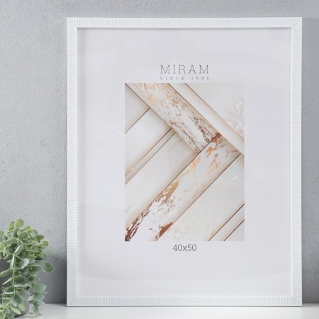 Photo frame plastic "Mira" 40x50 cm, 641862-16 (plastic screen)-1