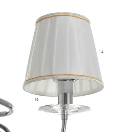 Avtal chandelier 5xe14 40W chrome 58x58x80 cm Bayerlux-5