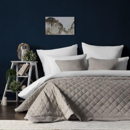 Cover with pillowcases "Kim", size 230x250 cm, color light gray