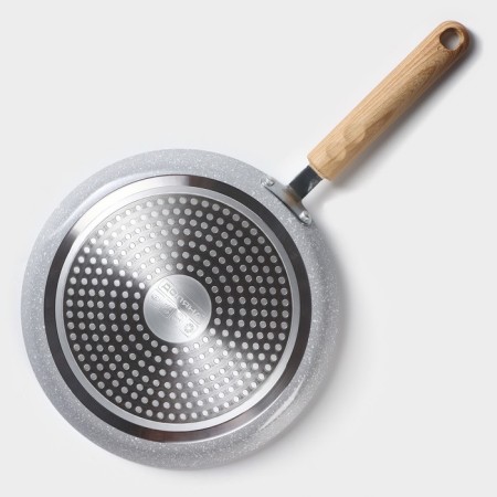 Pan pancake shade Grit, d = 24 cm, handle Soft-Touch, anti-stick coating, induction, color gray color-5