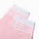 Women's strips socks, color of sv. Pink/white, rr 23