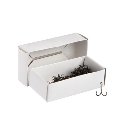 Triple hooks No. 4, Kolybakinsky, black nickel, 200 pcs.