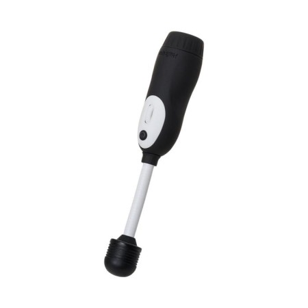 Vibration massager Lafree Denma, ABS plastic, black color, 20.4 cm-4
