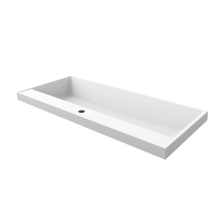 Paola Alba shell, half -operated, 100 cm, rectangular-1