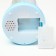 Nightlight music flask "Unicorn" Led 3haa Blue 9.5x9.5x16 cm