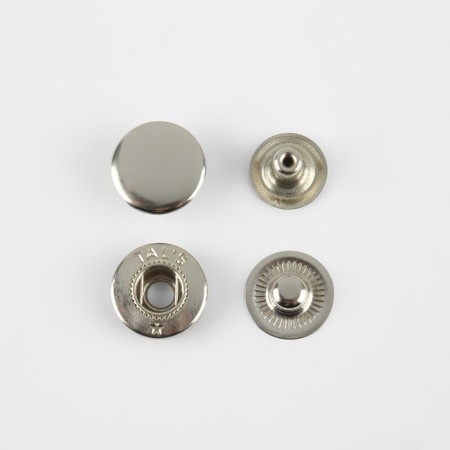 Installation button, alpha (S-shaped), d = 15 mm, nickel color-2