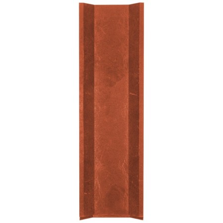 Suin-shaped PPC tray, 50 × 15 × 5 cm, terracott, lv-50 t-4