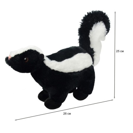 Skunk soft toy, 26 cm-2