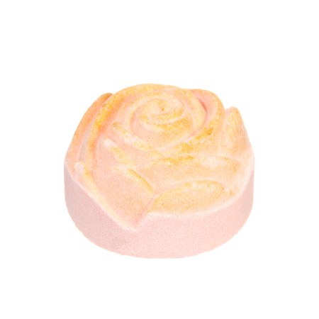 Bombing for the bath "Rose", pink, 100 g