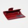 Women's wallet on magnet, red color