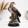 Figure "Golden Eagle on Stones" 44x30cm