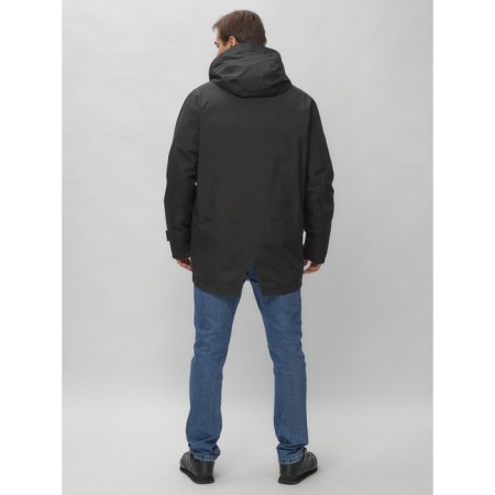 Male jacket-park, size 50, black color-23