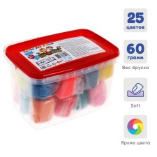 Modeling dough, 25 colors, 1,500 g, 