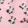 Pajamas for a girl (T -shirt/breeches), pink color, height 110 cm