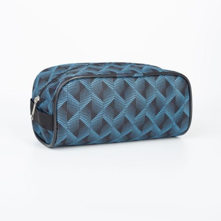 Lightning cosmetic bag, blue color