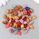Beads for creativity plastic "Vintage. Clay flower" mix set 15 grams 0.4x0.9x1.3 cm
