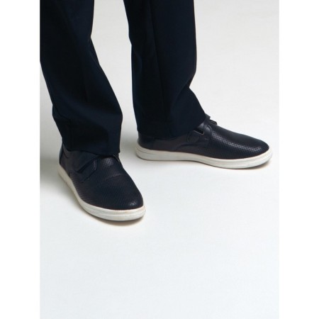 Semiobotins for the boy PlayTode, size 33, dark blue color-2