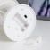 The nightlight "Evlampia" LED 1W from the batteries 2haa white 10x10x12cm Risalux