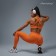 Sports Legins Comfort, Rr. M, Orange color