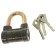 The castle is hung, type 8, 60 mm, short handle d = 9 mm,