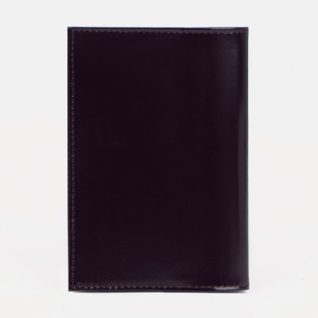 Cover for passport, dark purple color-1