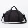 Sports bag with lightning, without lining, external pocket, black color