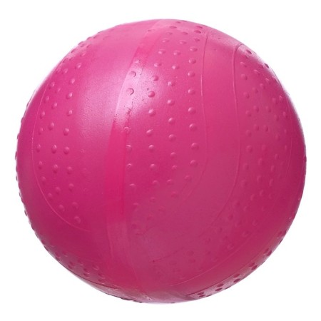 The ball is textured, diameter 7.5 cm, color mix-2