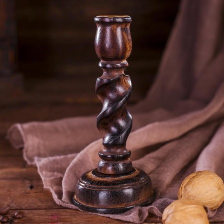 Bener "Vintage" wood 6.5x6.5x15 cm-1
