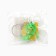 New Year's keychain for keys, voluminous "New Year: Snake with a hill" 3.2 x 8.5 cm