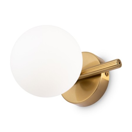 Бра Freya FR5259WL-01BS Blossom, 200х150х180 мм, G9, 1х25Вт, цвет латунь-9