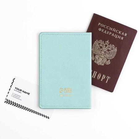 Cover for the passport "I can. I do ", artificial leather-2
