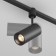 Technical TR163-1-15W3K-M-B Focus LED, 120 mm, LED, 15W, 1230lm, 3000K, 3000k, black color black