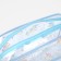 Cosmetic bag with lightning, blue color