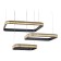 LED LED suspension with the Ambrella Light, Original, Fa6166, LED, 105 W, 7875LUM, 3000-6400K, Black Black Color
