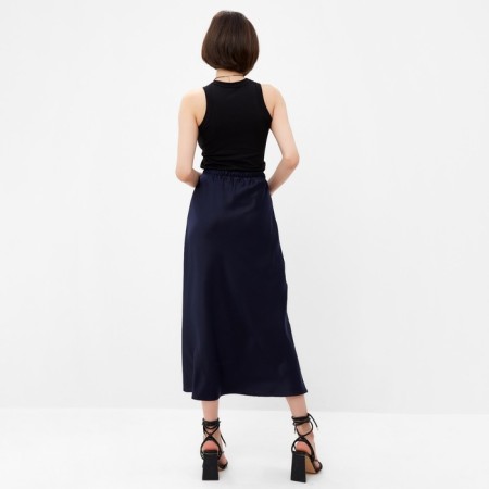 Women's skirt Minaku: Enjoy Blue color, rr 48-6