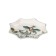 Serving share "Dracosha", 20 × 20 × 2.3 cm, white color