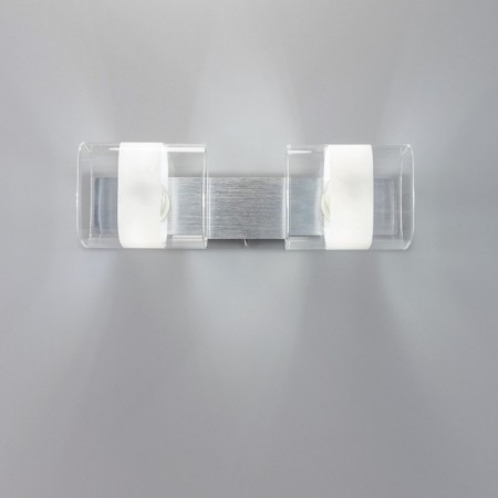 Sconces Citilux "Virta" CL139320, 32x10 cm, 2x60W, E14, color gray color-12