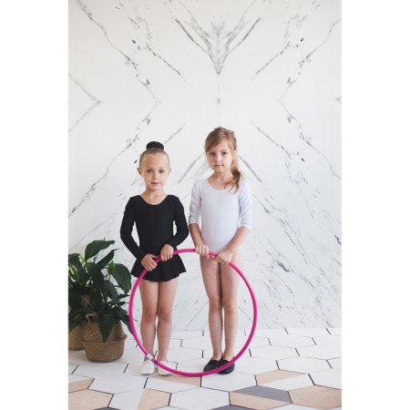 Broke for rhythmic gymnastics Grace Dance, professional, d = 60 cm, raspberry color-4